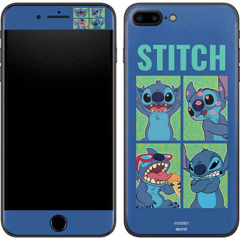 Disney Lilo and Stitch Personalities Moods iPhone 8 Plus Skin